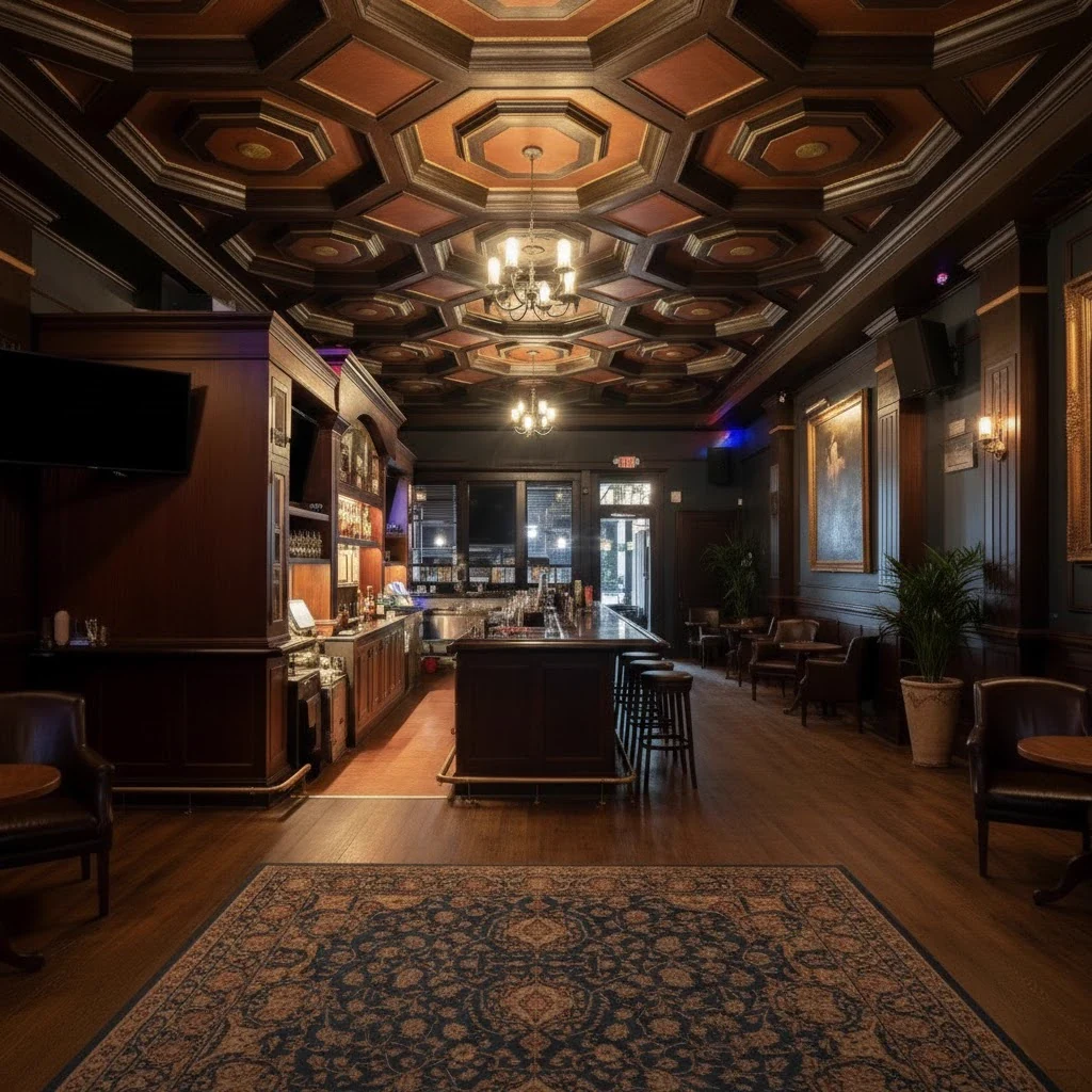 Interior view at The Partisan